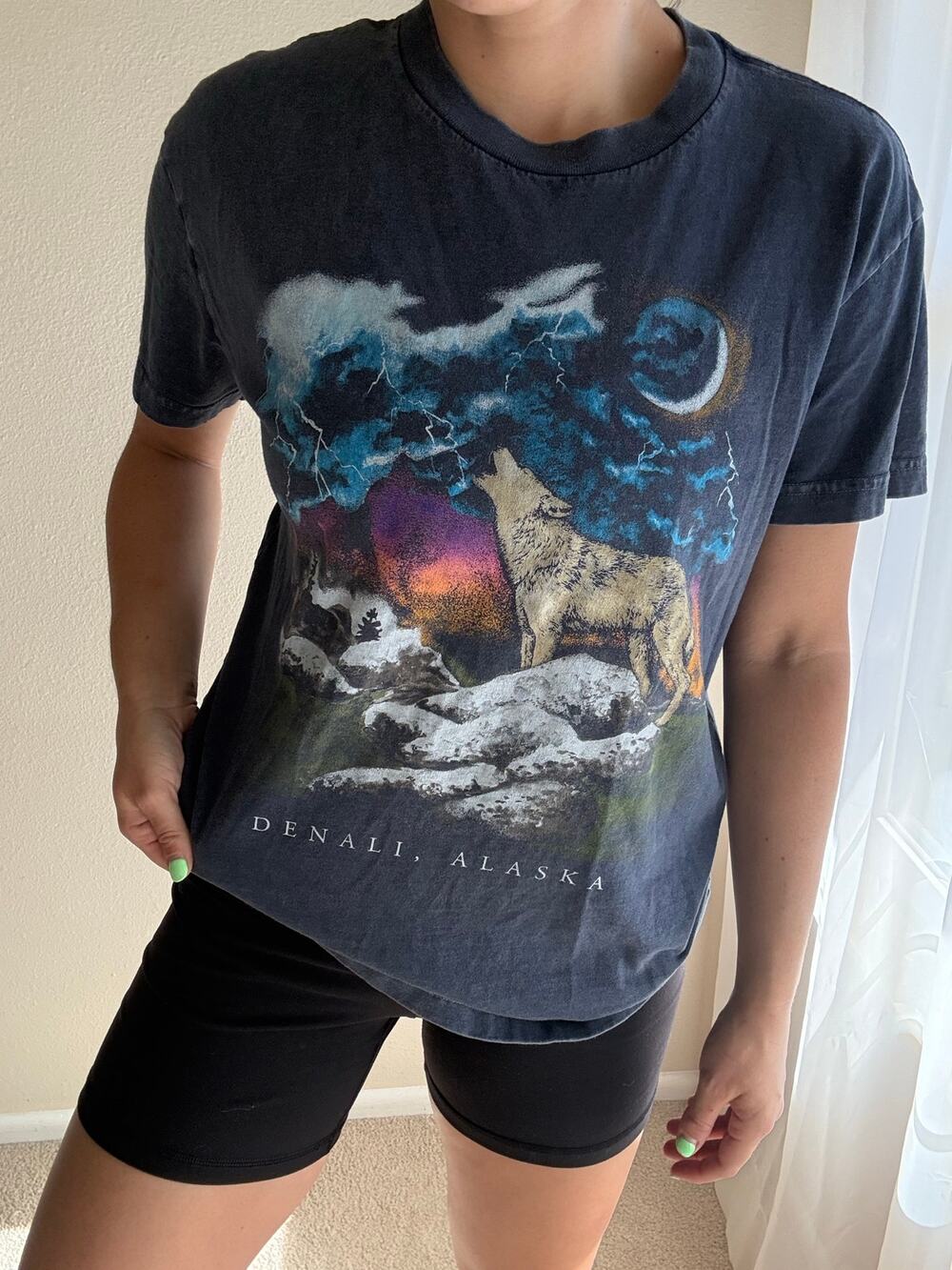 Abercrombie & Fitch Denali Alaska Wolf T-Shirt granola gorpcore preppy outdoors